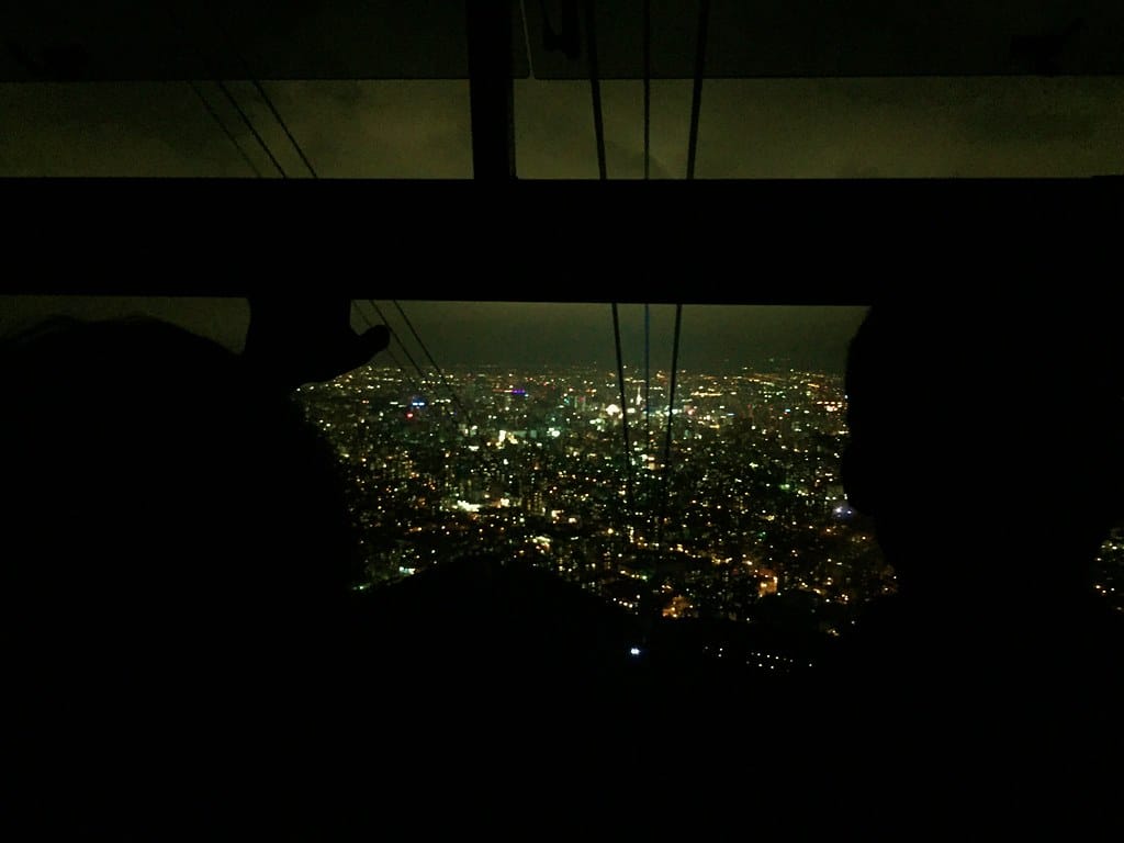 藻岩山からの札幌夜景 Sapporo night view from Mt. Moiwa